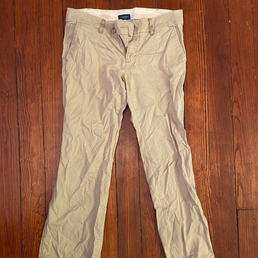 American Eagle Tan Slacks Size 6